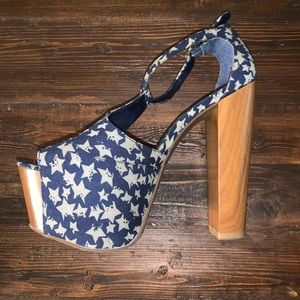Jessica Simpson Dany Star Platform Heel